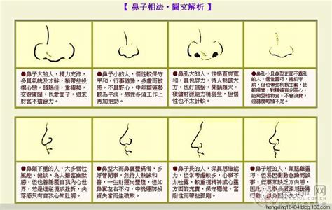 鼻毛外露 面相|十六种鼻子面相图文分析三六风水网